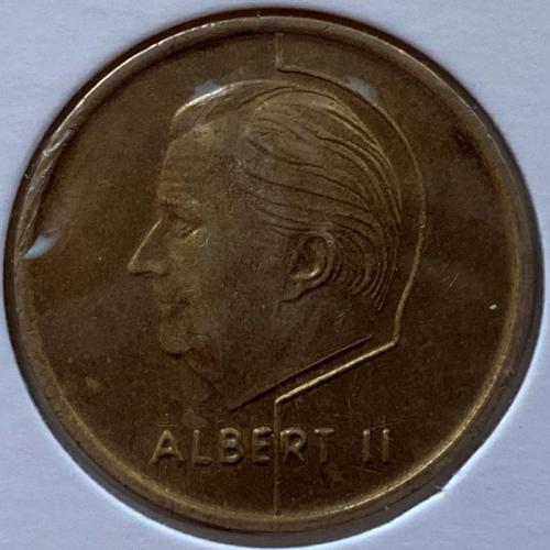 Бельгия 5 франков 1994 год СОХРАН!! BELGIE