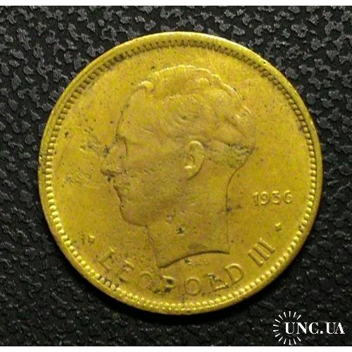 Бельгийское Конго 5 франков 1936 год
