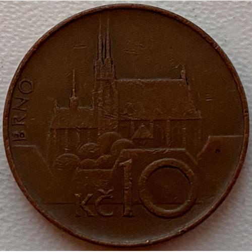 Чехословаччина 10 корун 1993 №188