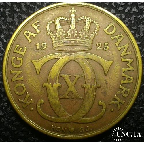 Дания 2 кроны 1925 год