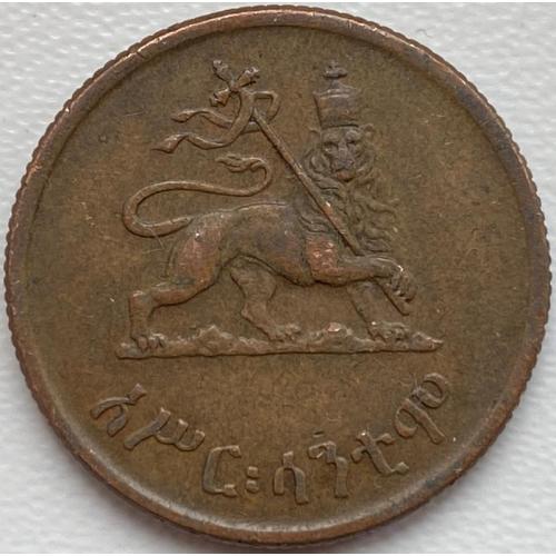 Эфиопия 10 центов 1943 год СОСТОЯНИЕ!!!! №а169