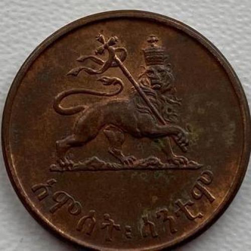 Эфиопия 5 центов 1936 год №а1 СОХРАН