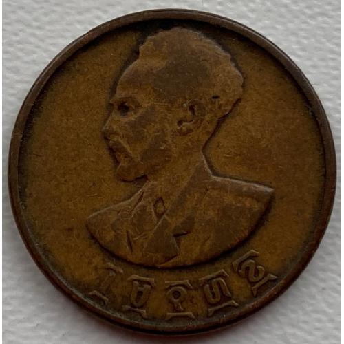 Эфиопия 5 центов 1936 год №а2