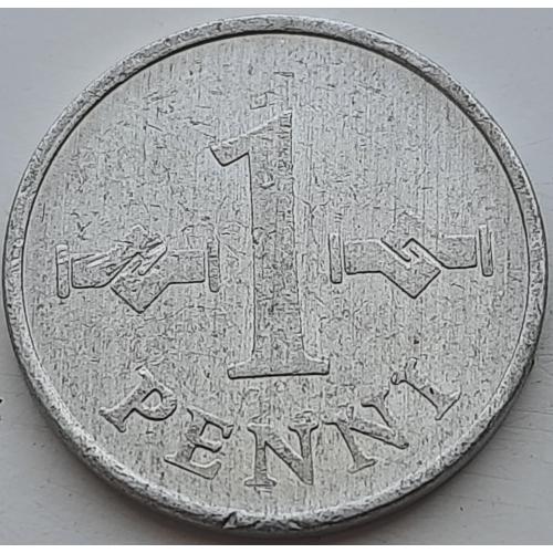 Финляндия 1 пенни 1975 год №а45