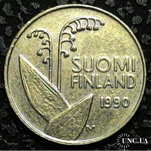 Финляндия 10 пенни 1990 год СОСТОЯНИЕ!! №Ф58