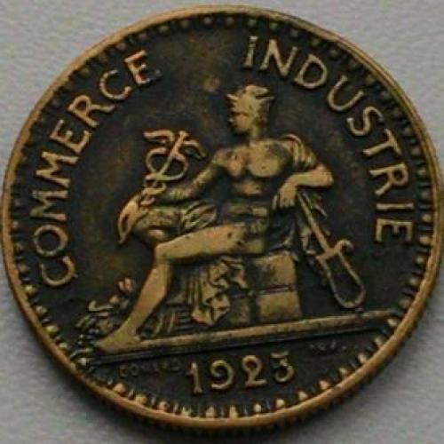 Франция 2 франка 1925 год СОСТОЯНИЕ!!!!!!! №е313