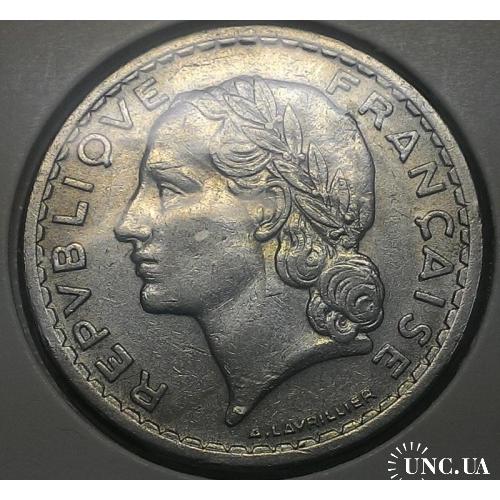 Франция 5 франков 1947 год
