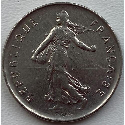 Франция 5 франков 1987год №п17 дм. 29 мм, вес 10 г