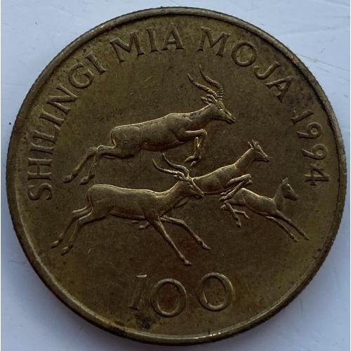 Танзания 100 шиллингов 1994 год №298