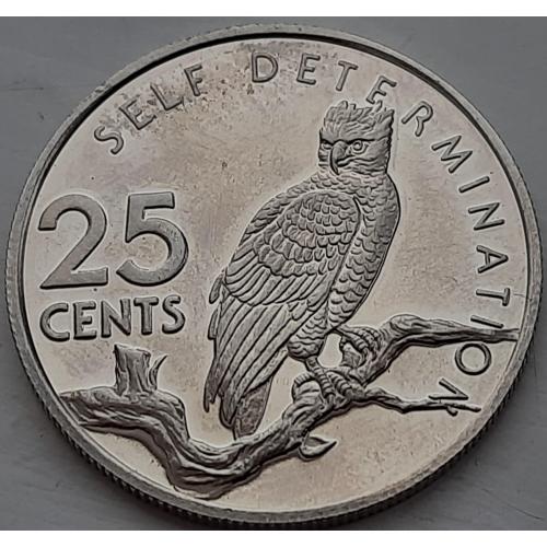Гайана 25 центов 1976 год ОТЛИЧНАЯ!!! №е424