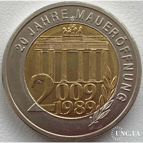 Германия 2 евро 2009 год ПРОБА!!! №п234