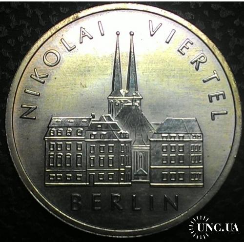 Германия 5 марок 1987 год UNC!!!! ОТЛИЧНАЯ!!!!!!!!!
