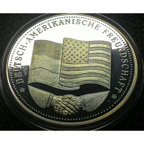 Германия Медаль 1989 год СЕРЕБРО вес 25.9г дм. 40мм.