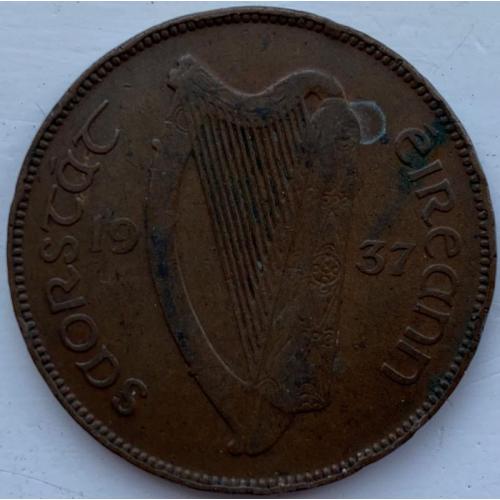 Ирландия 1 пенни 1937 год №311