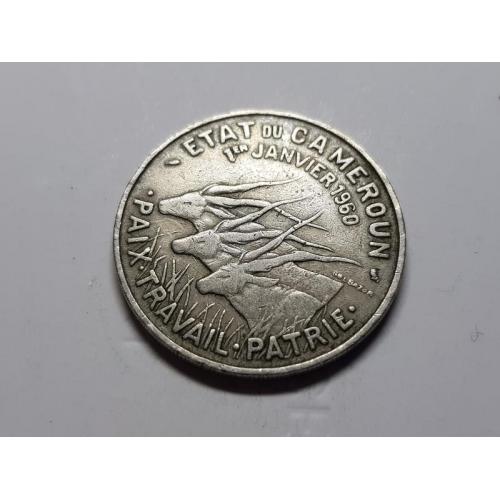 Камерун 50 франков 1960 год №а272
