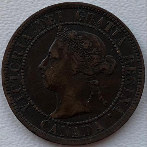 Канада 1 цент 1899 год № 401