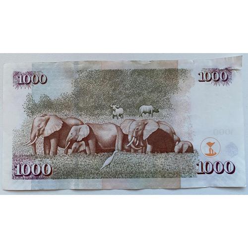 Кения 1000 шилингов 2010 год