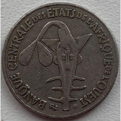 КФА 50 франков 1984 год №п65