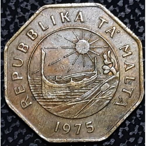 Мальта 25 центов 1975 год №п264 СОСТОЯНИЕ!!!