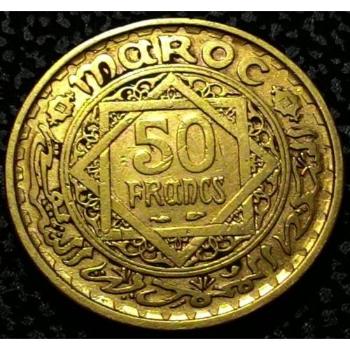 Марокко 50 франков 1952 год №п109 СОСТОЯНИЕ!!!!!!!!!
