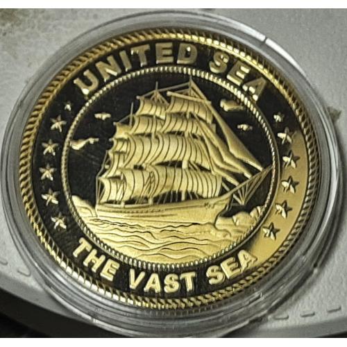 Медаль, Парусник дм. 40