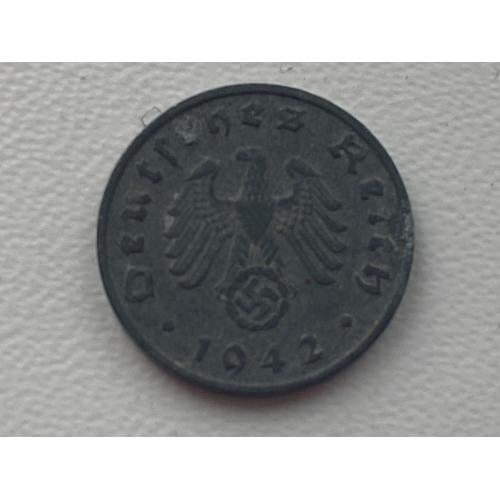 Німеччина 1 пфенніг 1942 A №5