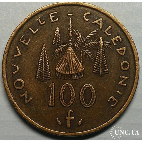 Новая Каледония 100 франков 1976 год
