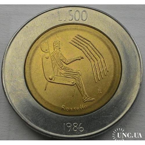 Сан-Марино 500 лир 1986
