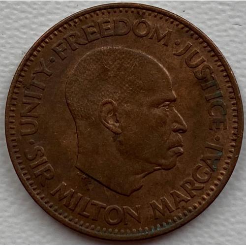 Сьерра-Леоне 1\2 цента 1964 год №а58
