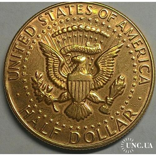 США 1/2 доллара 1968 D Серебро, ПОЗОЛОТА!!!
