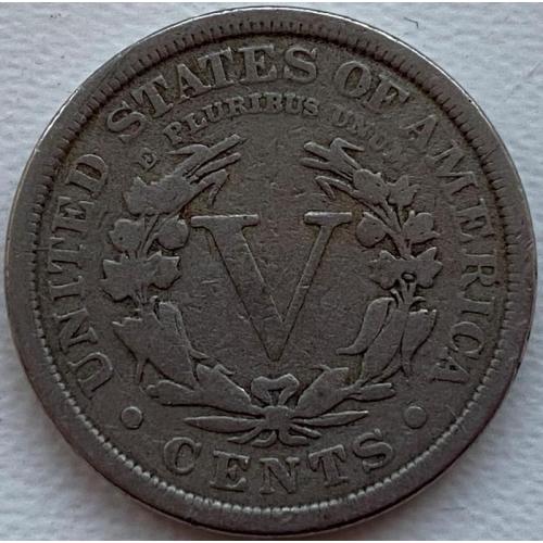 США 5 центов 1912 год № 426