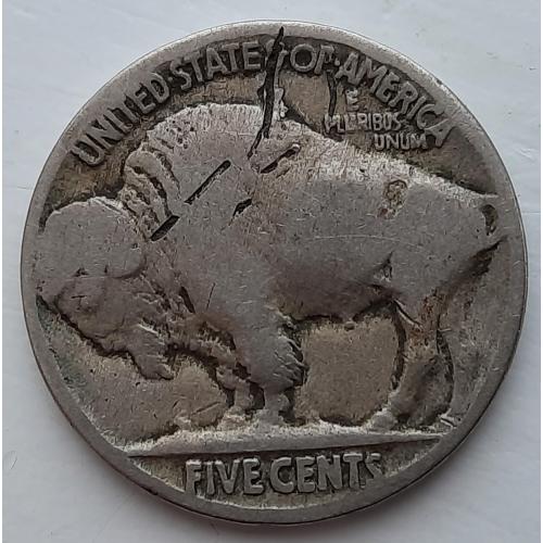 США 5 центов 1913–1938 год №м125