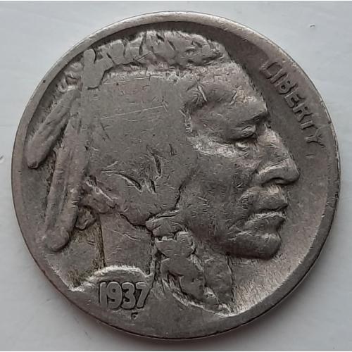 США 5 центов 1937 год №м128