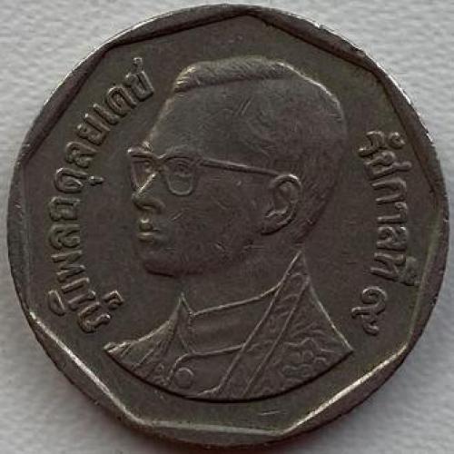 Таиланд, 5 бат 1988–2008 год №ф250