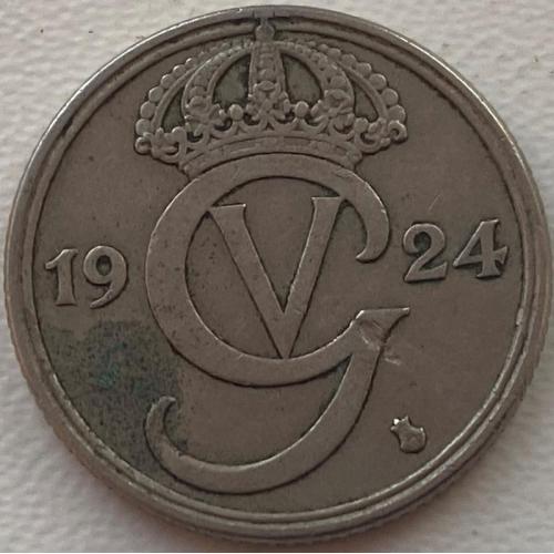 Швеция 50 эре 1924 №с127
