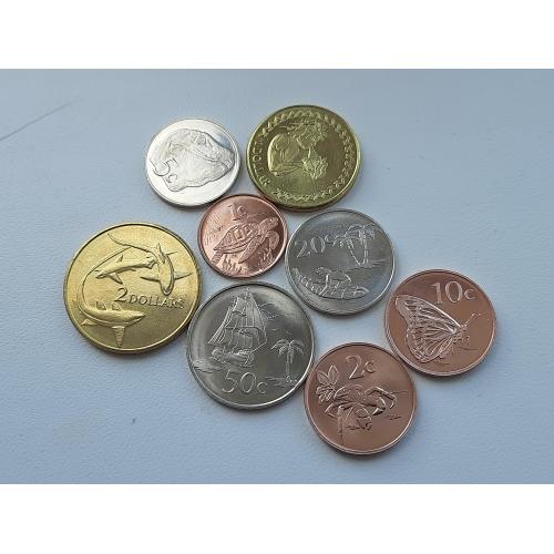 Токелау набор 8 монет 1 , 2, 5, 10, 20, 50 центов, 1 доллар и 2 доллара UNC! ОТЛИЧНЫЕ!!! №2