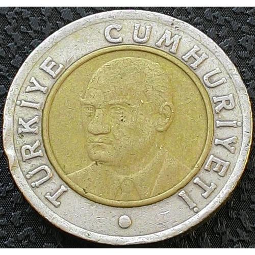 Турция 1 лира 2005 год
