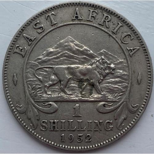 Восточная Африка 1 шиллинг 1952 №257