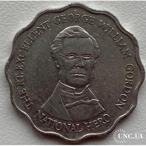 Ямайка 10 долларов 1999 год
