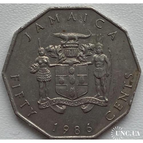 Ямайка 50 центов 1986 год
