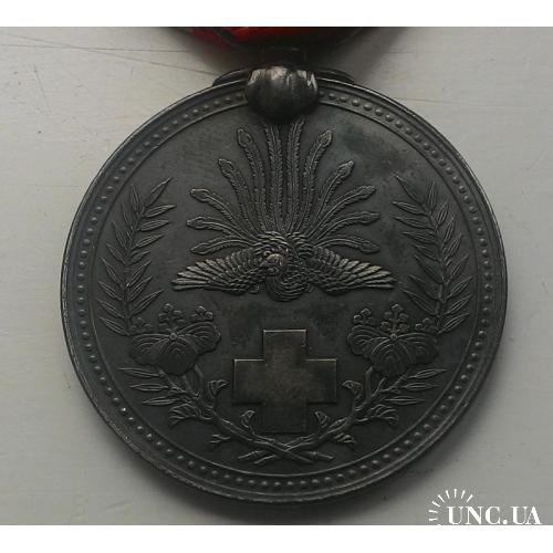 ЯПОНИЯ, медаль 1905 год, СЕРЕБРО!!!! ОТЛИЧНОЕ СОСТОЯНИЕ!!!