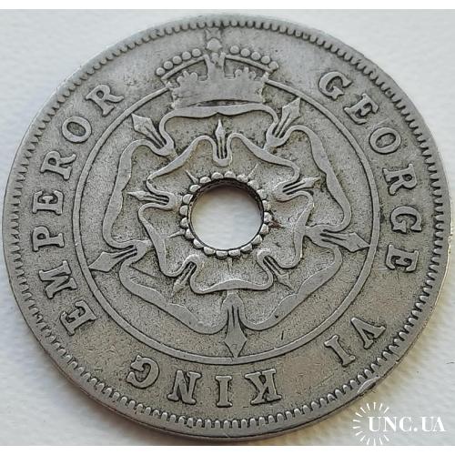 Южная Родезия 1 пенни 1937 год