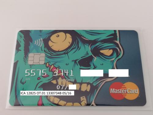 Credit Card Get in Bank Zombie