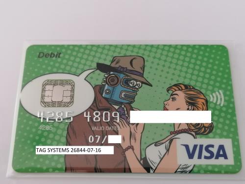 Credit Card Poland Get in Bank Robot