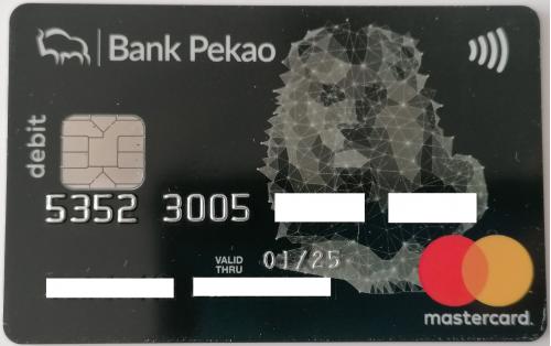 Credit Card Poland PKO Zodiac LION