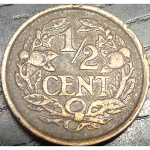 1/2 цента Нідерланди 1930