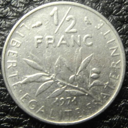 1/2 франка 1971 Франція