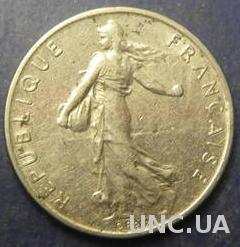 1/2 франка 1977 Франція