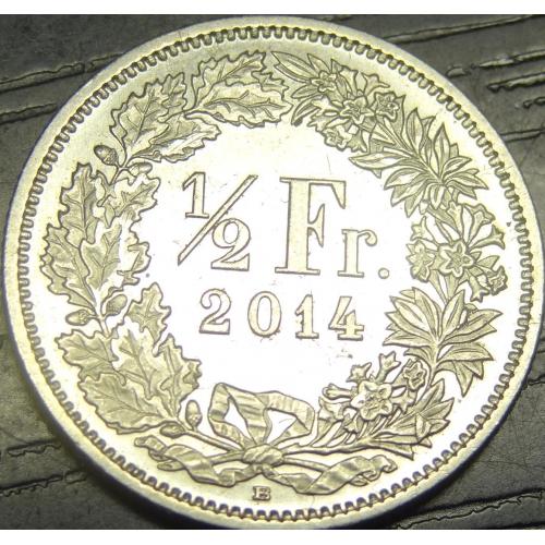 1/2 франка 2014 Швейцарія