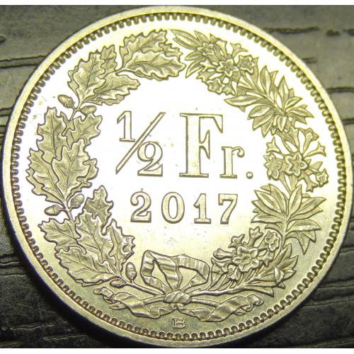 1/2 франка 2017 Швейцарія
